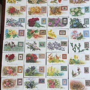 Flowers of the World Stamp Collection